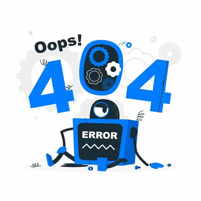 error robot for 404